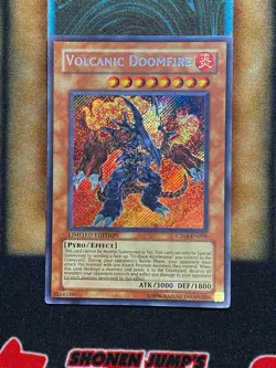 Yugioh Volcanic Doomfire CT04-EN004 Secret Rare Limited Edition LP - Image 1