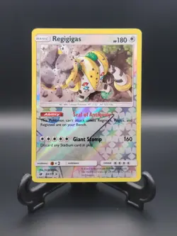 Regigigas - 84/111 - Reverse Holo - Pokemon Sun & Moon: Crimson Invasion - Image 1