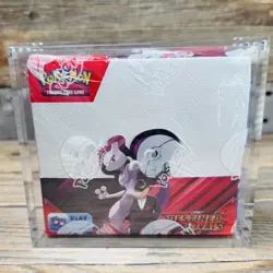 Pokemon Scarlet & Violet Destined Rivals Booster Box W/ ACRYLIC CASE - Image 1