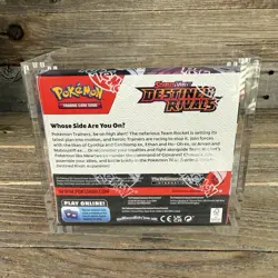 Pokemon Scarlet & Violet Destined Rivals Booster Box W/ ACRYLIC CASE - Image 5
