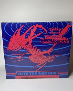 Pokemon TCG Sword Shield Darkness Ablaze Elite Trainer Box ETB Sealed - Image 1