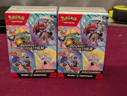 Pokemon TCG: Journey Together Booster Bundle x2 + Destined Rivals Packs x6 Lot - Image 2