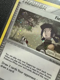 Pokemon Trainer Fieldworker Reverse Holo 73/92 Stamped Ex Legend Maker NM SwirlU - Image 2