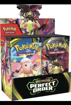 Pokemon TCG Mega Evolution Perfect Order Booster box Preorder 3/28/26 - Image 1