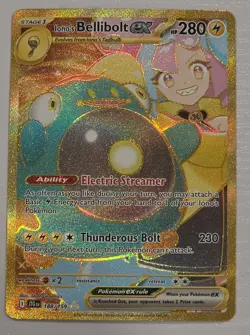 Pokemon TCG Ionos Bellibolt Ex X2 188/159 & 172/159 Full Arts Journey Together - Image 2