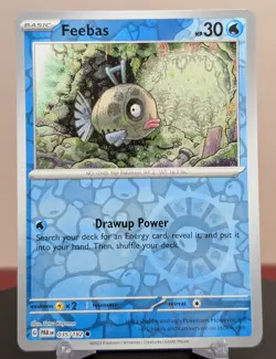 Pokemon Feebas #035/182 English Paradox Rift Reverse Holo - Image 1