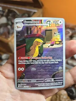 Pokemon TCG Gumshoos 153/132 Meg en Mega Evolution Illustration Rare Check Back! - Image 1