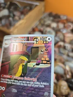 Pokemon TCG Gumshoos 153/132 Meg en Mega Evolution Illustration Rare Check Back! - Image 4