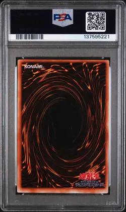 1999 YU-GI-OH! JPN VOLUME 1 DARK MAGICIAN PSA 7 - Image 2