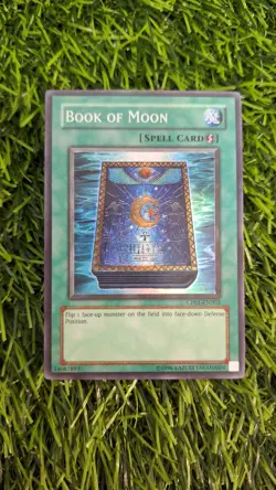 Book of Moon CP01-EN002 CP01 Super Rare Champion Pack 1 Yu-Gi-Oh - Image 1