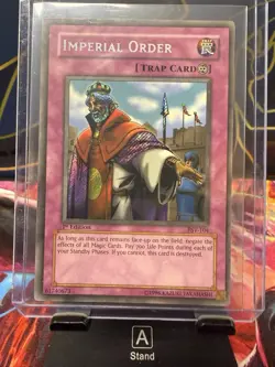 Yugioh Imperial Order PSV-104 1st Edition Secret Rare LP - Image 2