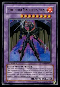 Yu-Gi-Oh TCG Jaden Yuki 3 #DP06-EN013 Evil Hero Malicious Fiend UR,1st Ed. - Image 1