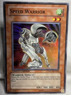 Speed Warrior DPCT-ENY05 2010 Duelist Pack Collection Tin Limited Edition LP - Image 1