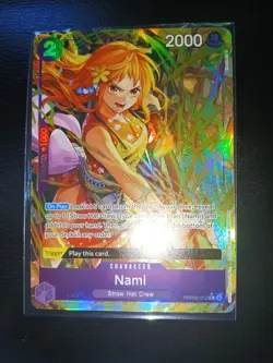 One Piece CCG Nami Rare Alternate Art PRB02-012 Minty 💎💎💎 - Image 2