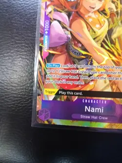 One Piece CCG Nami Rare Alternate Art PRB02-012 Minty 💎💎💎 - Image 5