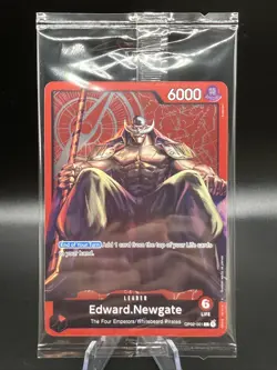 One Piece OP02-001 Edward Newgate Leader Special Goods Set Promo - Image 1