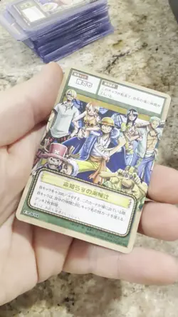 One Piece Hyper Carddass Luffy Pirates FA-W01 Daredevil Pirates Promo Limited - Image 2