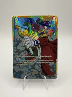One Piece - Sogeking OP03-122 SEC Secret Rare Pillar of Strength NM - Image 1