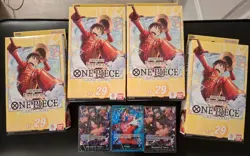 One Piece Egghead ST-29 Starter Deck X4 New.& 3 extra starter deck bricks. - Image 1