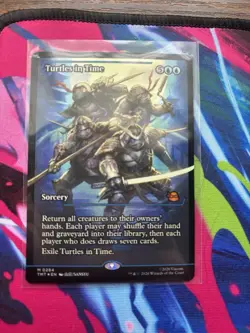 Turtles in Time 0284 Foil M - Teenage Mutant Ninja Turtles TMNT MTG Mint Card - Image 1