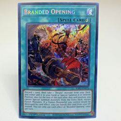 2x LOT Yugioh Branded Opening RA03-EN070 1st Edition Secret Rare Holo - NM-MINT - Image 3