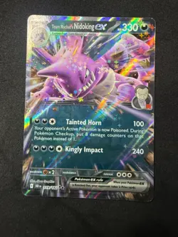 Team Rocket's Nidoking EX 119/182 | Destined Rivals | Pokemon Card | NM - Image 1