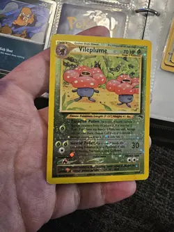 Vileplume 17/18 Southern Islands Reverse Holo Pokemon Card read desc - Image 1