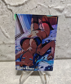 Nessa Trading Card Waifu Goddess Story Anime Girl holo Karte Manga Full Art - Image 1