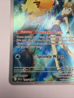 Pokemon TCG Misty’s Psyduck Destined Rivals 193/182 Illustration Rare Card NM* - Image 4