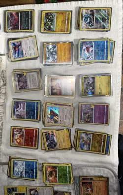 Pokemon TCG Mixed Card Lot Pikachu Mew Ditto Porygon-Z Machamp Foil Regular - Image 4