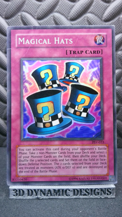 | Yugioh Magical Hats PSV-033 Super Rare OG Print Pharaohs Servant HP 🔥 | - Image 1