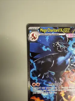 Pokemon TCG Mega charizard x ex 125/094 phantasmal flames Full Art Card Ungraded - Image 5