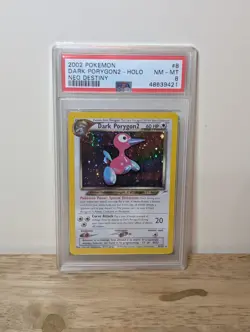 PSA 8 Dark Porygon 2 Neo Destiny Holo Rare 8/105 Pokemon Cards CGC BGS - Image 1