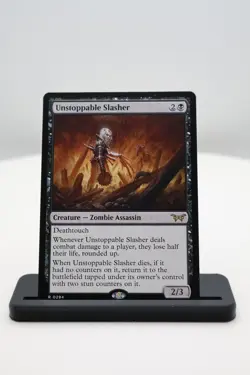 1x Unstoppable Slasher NM R Duskmourn: House of Horror (DSK) Magic MTG - Image 1
