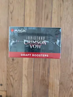 Magic: The Gathering Innistrad Crimson Vow Draft Booster Box New Sealed - Image 3