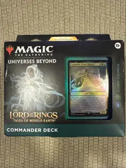 Magic the Gathering Universes Beyond The Lord of the Rings Elven Council Deck - Image 1