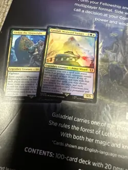 Magic the Gathering Universes Beyond The Lord of the Rings Elven Council Deck - Image 3