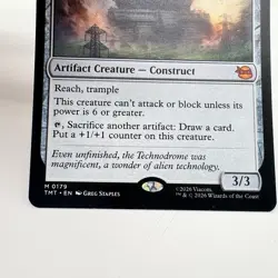 Technodrome #179 Mythic - Magic MTG Teenage Mutant Ninja Turtles TMT PACK FRESH - Image 4