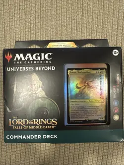 Lord of the Rings Riders of Rohan Commander Deck Magic The Gathering Game - Image 1