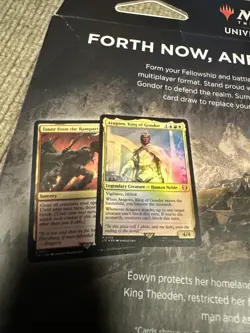 Lord of the Rings Riders of Rohan Commander Deck Magic The Gathering Game - Image 4