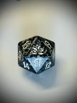 Magic the Gathering - MTG - Spindown Life Counter - Beatdown - Black Lotus - D20 - Image 1