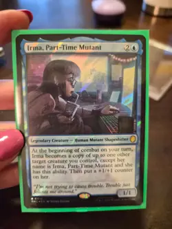 Irma, Part-Time Mutant (Surge Foil) Commander: Teenage Mutant Ninja Turtles Foil - Image 1