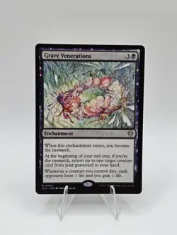 Grave Venerations Commander: Lorwyn Eclipsed Regular Near Mint - Image 1