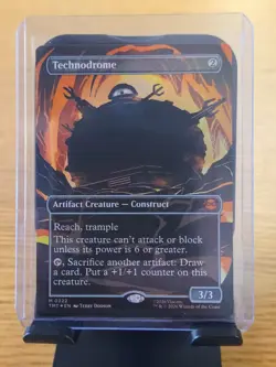 Technodrome (Borderless) Teenage Mutant Ninja Turtles MTG Magic FOIL - Image 1