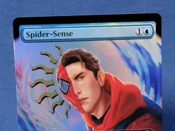MTG Spider-Sense 284 Extended Art FOIL Promo Spider-Man Magic the Gathering TCG - Image 2