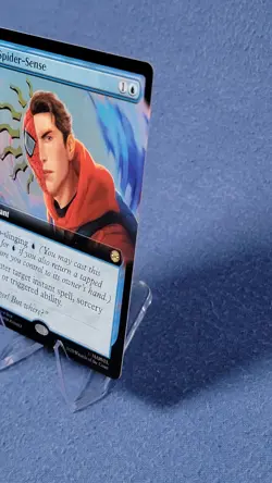 MTG Spider-Sense 284 Extended Art FOIL Promo Spider-Man Magic the Gathering TCG - Image 4