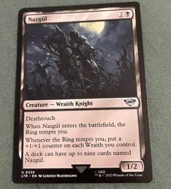 Nazgul (LTR, NM, uncommon, #0339) Magic: The Gathering card MTG - Image 1
