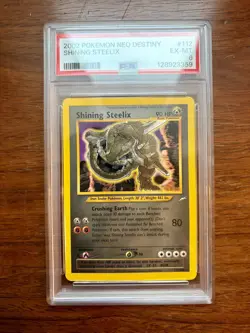 2002 Pokemon Neo Destiny SHINING STEELIX #112/105 EX-MT PSA 6 Secret RARE Unlmit - Image 4