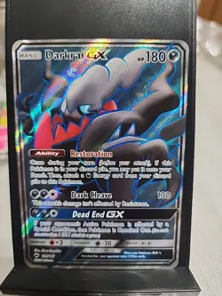 Pokemon Darkrai GX Full Art Holo TCG Card 139/147 -Burning Shadows - Image 1