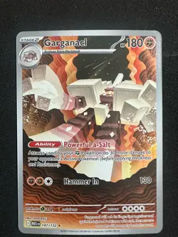 Garganacl 147/132 Illustration Rare Holo ME01: Mega Evolution Pokemon NM - Image 1